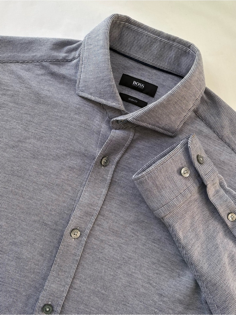 Boss Hugo Boss Long Sleeve Button Up Size Small